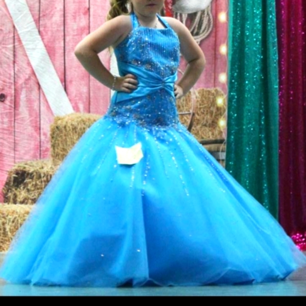 Mermaid pageant dress